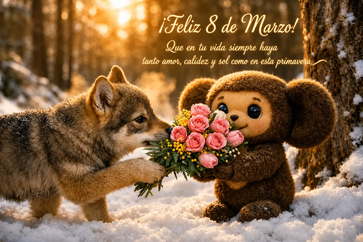 Las primeras flores del deshielo
